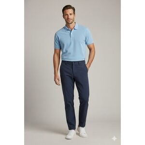 Tommy Bahama Men's 32x30 Blue  IslandZone Performance Pants 5 Pockets